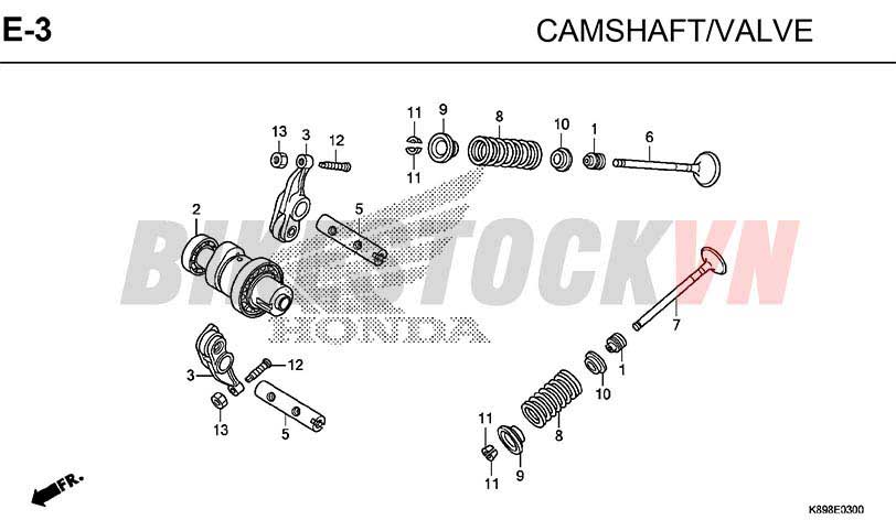 E-3_TRỤC CAM/XU PÁP